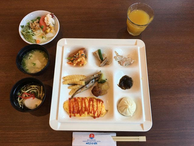 沖縄サンコーストホテルの朝食おすすめ