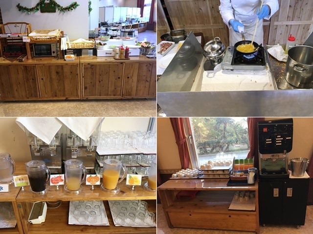 沖縄サンコーストホテルの朝食ブッフェ