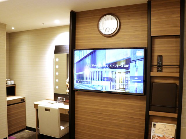 ホテルモントレル・フレール大阪の客室設備（インターネット）
