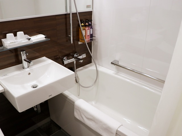 ホテルヴィスキオ大阪 by GRANVIAのバスルーム