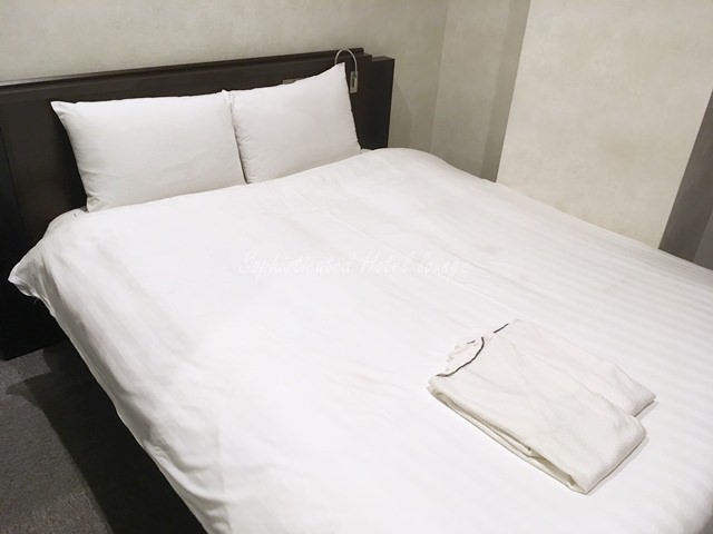 赤坂クリスタルホテルの客室備品（ベッド）
