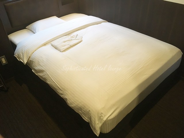 ベルケンホテル東京の客室備品（ベッド）