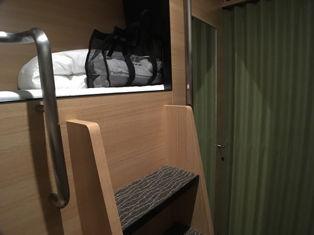 グローバルキャビン東京水道橋の客室備品（ベッド）