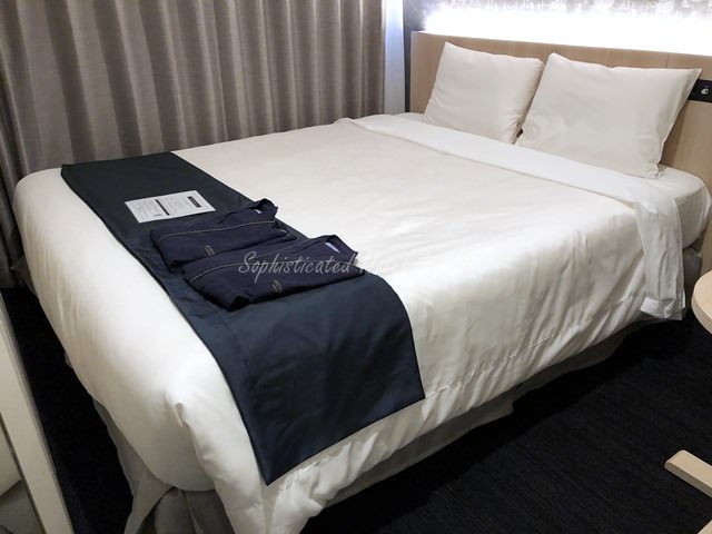 ホテルマンデー豊洲のお部屋のベッド