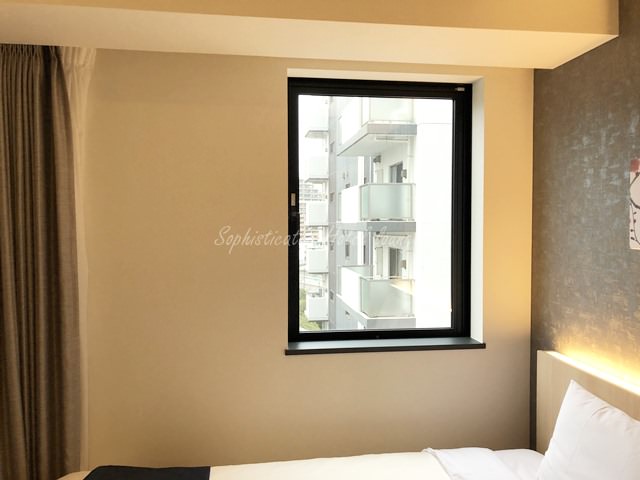 ホテルマンデー豊洲の窓から見える景色