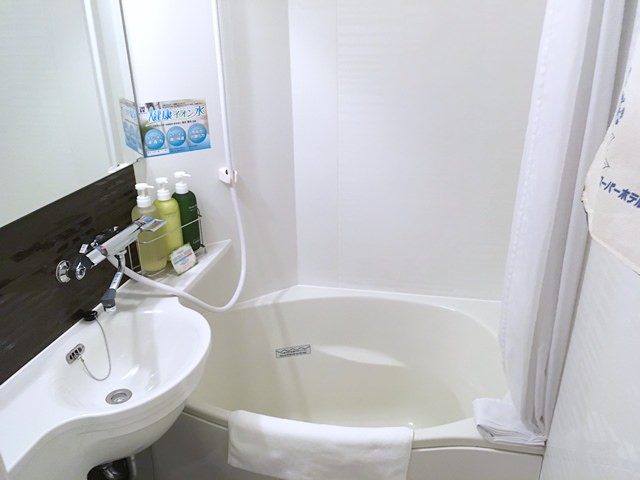 スーパーホテルLohas赤坂のお風呂・トイレ・アメニティは？