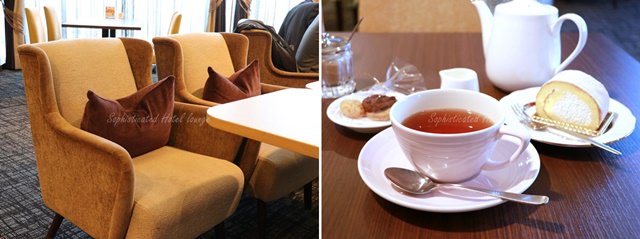 新大阪ワシントンホテルプラザのコーヒーラウンジ カフェ・ド・パリ