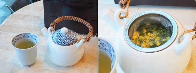 「和・あふたぬーんてぃ」セットの日本茶