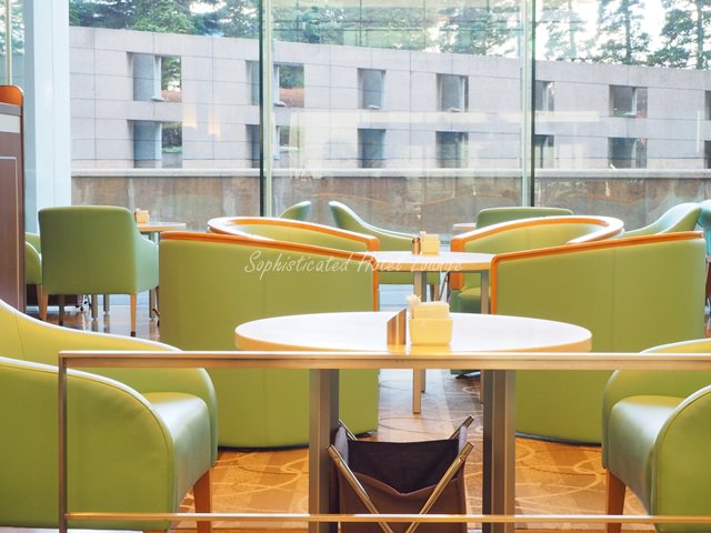 ロビーラウンジ　ガーデンテラス（東京ドームホテル）の座席の種類