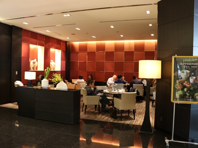 ラウンジオアシス（コートヤード・マリオット銀座東武ホテル）の座席の種類